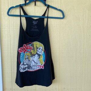 Midnight Rider Dolly Parton ‘72 vintage inspired rank top